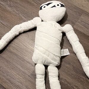 White Plush Mummy Reptile Toy
